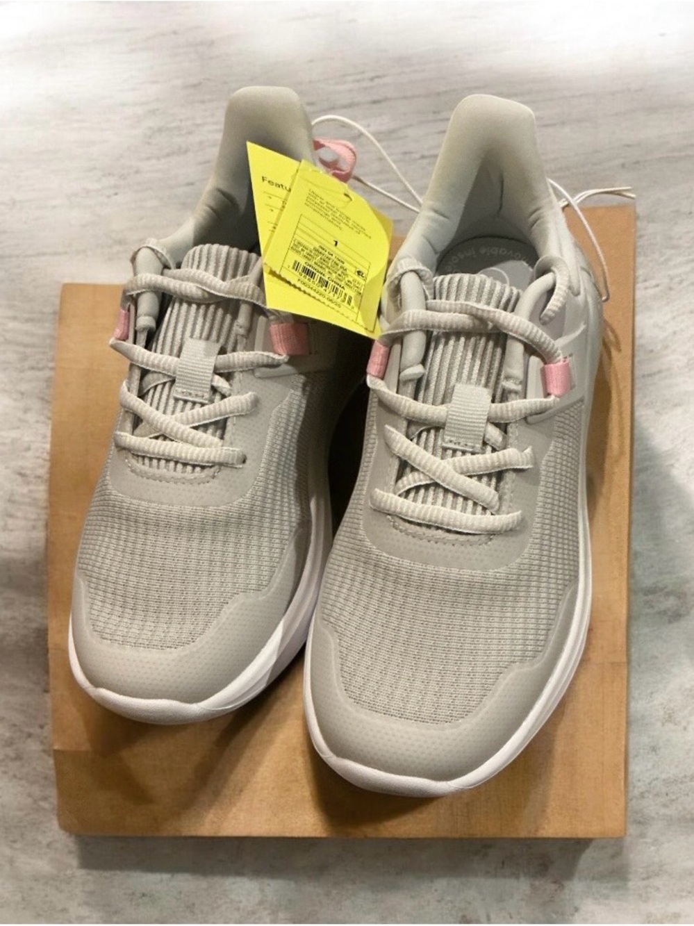 all in motion Ira Athletic Sneakers with Pink Tabs